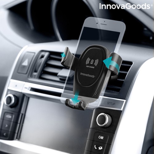 Wolder Innovagoods Wireless Charger Car Phone Holder
