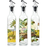 Aceitera de Vidrio 500ml con Tapón