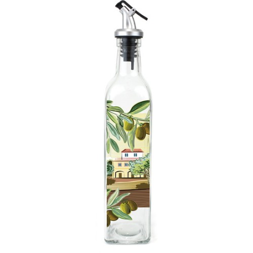 Aceitera de Vidrio 500ml con Tapón
