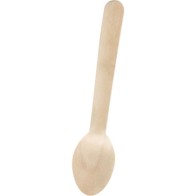 Set of 12 Disposable Wooden Spoons