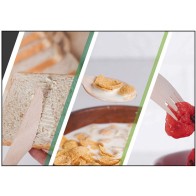 Set of 12 Disposable Wooden Spoons