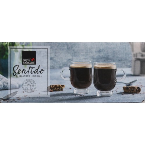 Set of 6 'Sentido' Espresso Cups 8cl