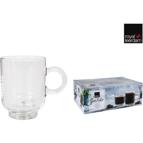 Set de 6 tazas de desayuno 37cl 'Sentido'