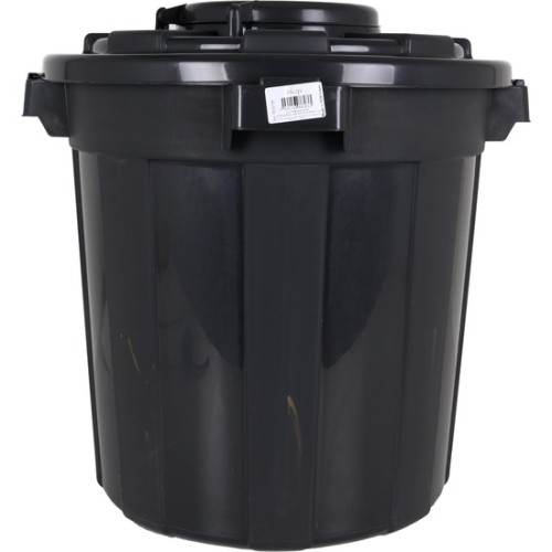 Cubo Basura 50L Con Tapa y Anclaje Hop