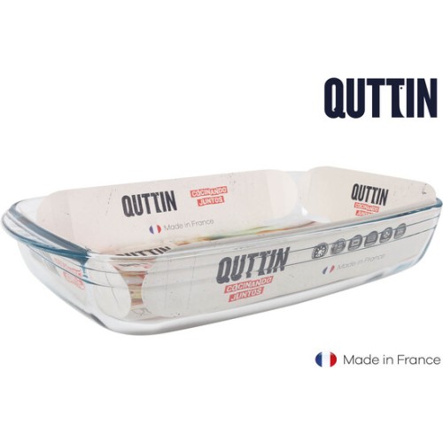Rectangular Glass Dish 39x24cm - Elegant Serving Solution