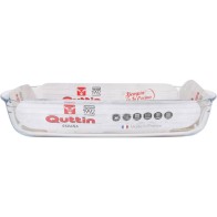 Fuente de Vidrio Rectangular 39x24cm - Solución Elegante para Servir