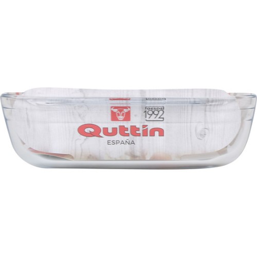 Fuente de Vidrio Rectangular 39x24cm - Solución Elegante para Servir