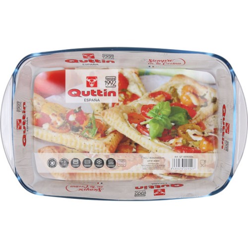 Rectangular Glass Dish 39x24cm - Elegant Serving Solution