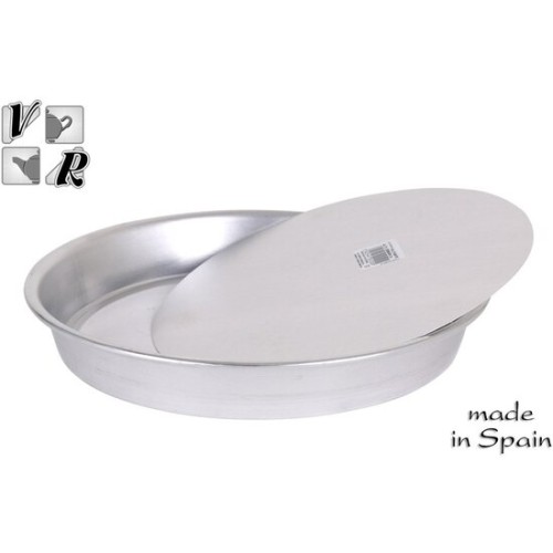 Molde Alto Base Desmontable Aluminio 24cm