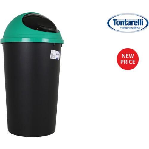 25L Small Hoop Trash Bin with Lid