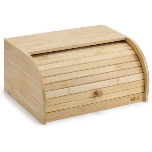 Quttin Bamboo Bread Basket with Shutter 38x28x18cm