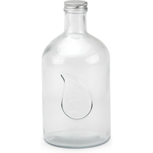 Botella de Vidrio con Tapón de Metal 1.4L La Mediterranea