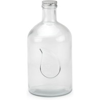 Botella de Vidrio con Tapón de Metal 1.4L La Mediterranea