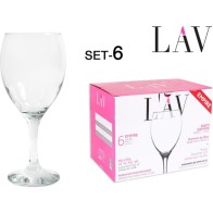 Set de 6 Copas Agua 340cc Empire