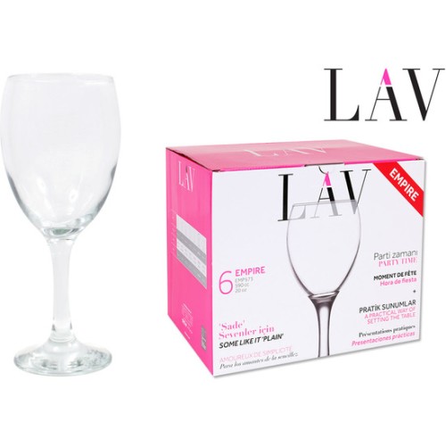 Set 6 Copas Gran Vino 590cc