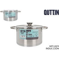 22cm Stainless Steel Casserole Hermes QT for Cooking
