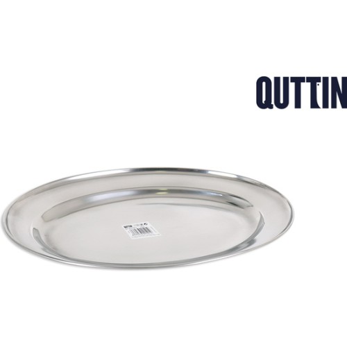 25cm Oval Stainless Steel Serving Dish