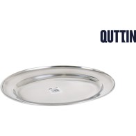 25cm Oval Stainless Steel Serving Dish