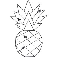 Decorative Pineapple Figurine - Stylish Home Decor