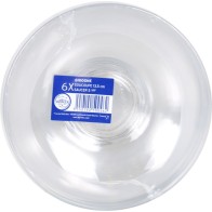 Set of 6 Transparent Plates 134cm Gigogne