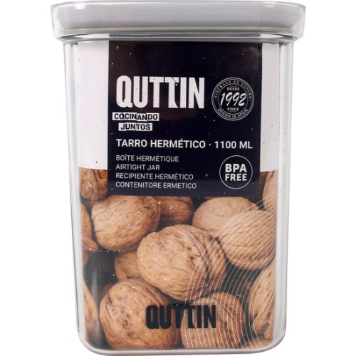 Hermetic PET Jar 1100ml by Quttin