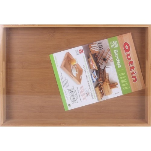 Bamboo Tray 40x27x4.6cm Quttin - Stylish & Durable