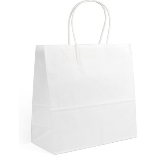 Set-3 Bolsa Papel Blanco 26x17x26cm Algon