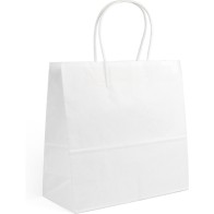 Set-3 Bolsa Papel Blanco 26x17x26cm Algon