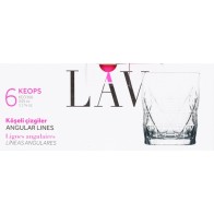 Set 6 Vasos 345cc Keops