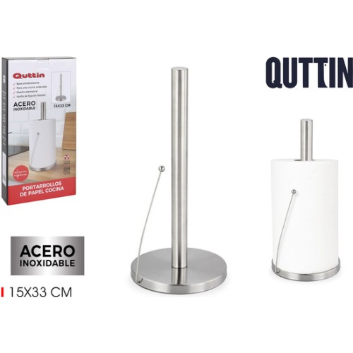 Portarrollo cocina acero
