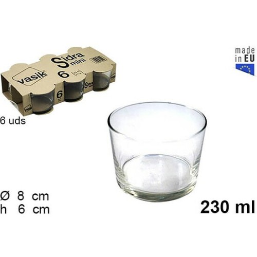 Mini Glass Cider Mug 230ml