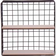Estantería Hierro 2 Baldas - Solución de Almacenamiento Elegante