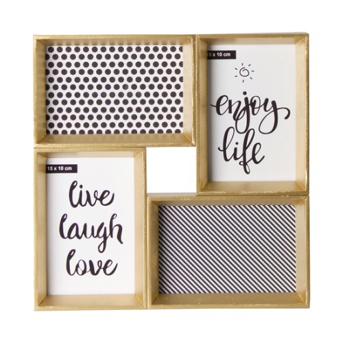 Wooden DM Multiphoto Frame