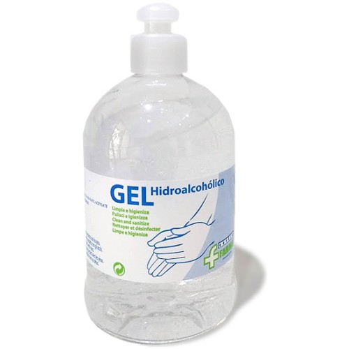 500ml Hydroalcoholic Gel Antiseptic