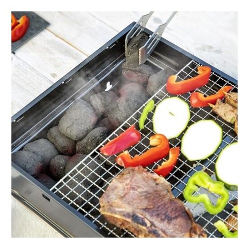 Barbacoa Portátil para Carbón Bearbq Innovagoods
