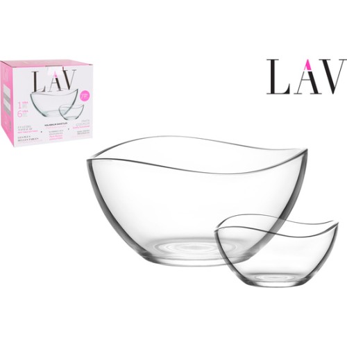 Set of 7 Salad Bowl 21cm and 6 Bowls 12cm Vira
