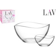 Set of 7 Salad Bowl 21cm and 6 Bowls 12cm Vira