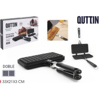 Double Waffle Mold Quttin Aluminum