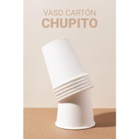 Set of 20 Bla Carton Shot Cups 50cc