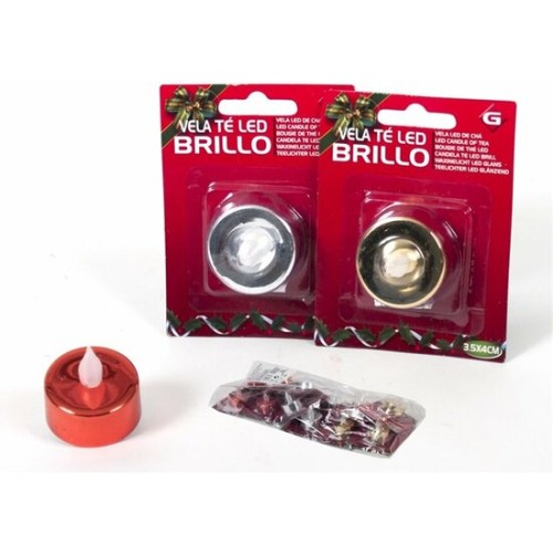 LED Tealight Candle Set of 3 for Holiday Decoration