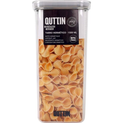Tarro Hermético PET 1500ml Quttin
