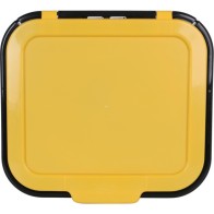 Coverline 44L Trash Can Black/Yellow Lid for Waste Management