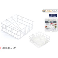 Servilletero de Cocina Blanco Confortime