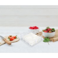 Servilletero de Cocina Blanco Confortime