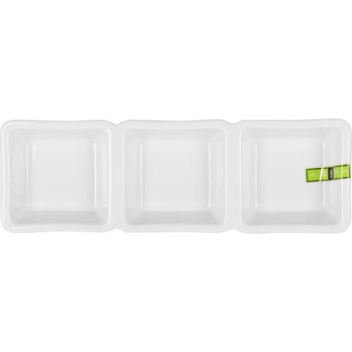 Bol Triple Blanco Juego de Servicio Elegante