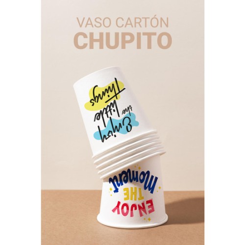 Set-20 Vaso Carton Chupito Fra.50cc Algon