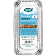 Set of 3 Rectangular Trays 22.5x11.3cm Algon