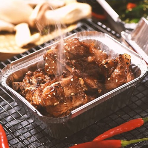 Set of 3 Rectangular Trays 22.5x11.3cm Algon