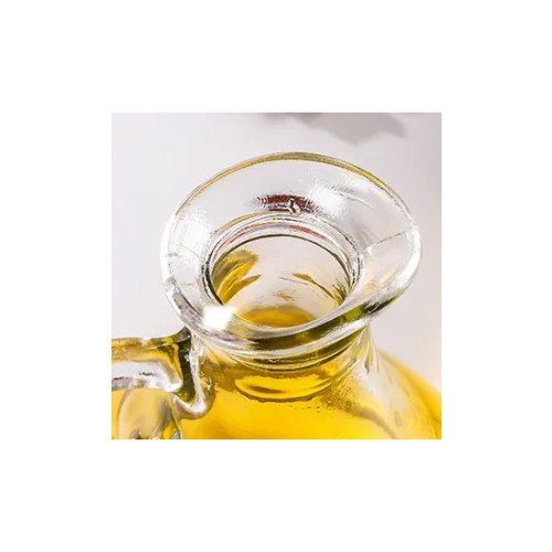 Aceitera de Vidrio 350ml con Tapon de Corcho La Medi - Accesorio de Cocina Elegante