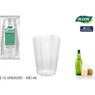 Set of 10 Algon Cider Glasses 480ml